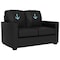 Dreamseat Silver Loveseat with Seattle Kraken Secondary Logo XZ7759003LSCDBK-PSNHL43041 - alternate 1